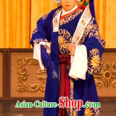 Zeng Ti Pao Chinese Peking Opera Takefu Apparels Costumes and Headpieces Beijing Opera Wusheng Garment Swordsman Clothing
