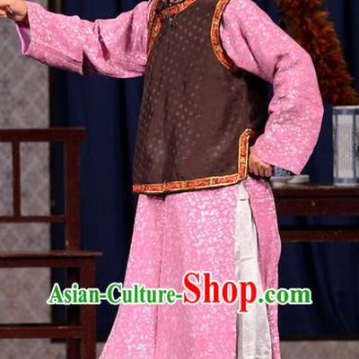 Third Sister Yang Goes to Court Chinese Ping Opera Garment Costumes Pingju Opera Young Male Gao Chengdong Apparels Clothing