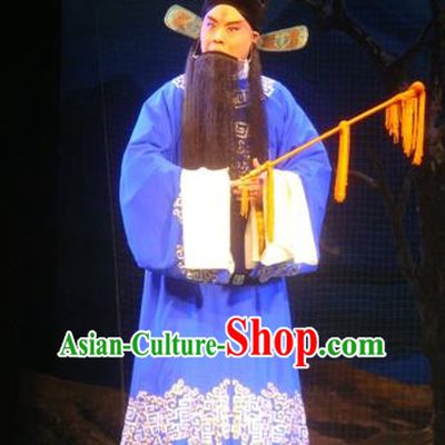 Sun An Dong Ben Chinese Peking Opera Prefect Apparels Costumes and Headpieces Beijing Opera Official Garment Magistrate Sun An Clothing