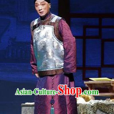 Da Sheng Kui Chinese Peking Opera Merchant Apparels Costumes and Headpieces Beijing Opera Young Male Garment Clothing