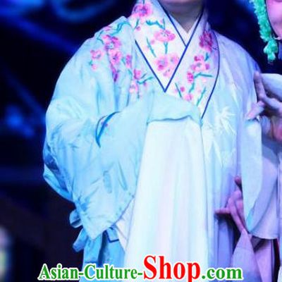 Forbidden Love Chinese Peking Opera Scholar Xu Xian Apparels Costumes and Headpieces Beijing Opera Young Male Garment Niche Clothing