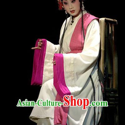 Chinese Sichuan Opera Diva Pu Lan Costumes and Hair Accessories Yu Hai Kuang Chao Traditional Peking Opera Hua Tan Dress Young Woman Apparels