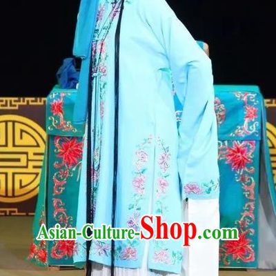 Chinese Sichuan Opera Hua Tan Costumes and Hair Accessories Fen Xiang Ji Traditional Peking Opera Courtesan Jiao Guiying Dress Actress Apparels