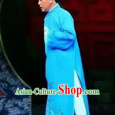 Jin E Chinese Ping Opera Qing Dynasty Xiaosheng Garment Costumes and Headwear Pingju Opera Young Male Apparels Clothing