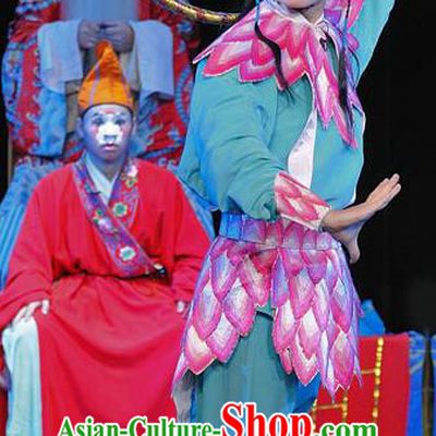 The Legend of White Snake Chinese Sichuan Opera Martial Male Ne Zha Apparels Costumes and Headpieces Peking Opera Wusheng Garment Clothing