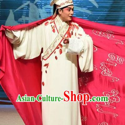 Li Yaxian Chinese Sichuan Opera Childe Zheng Yuanhe Apparels Costumes and Headpieces Peking Opera Young Male Garment Xiaosheng Clothing