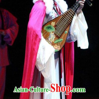 Chinese Sichuan Opera Young Female Garment Costumes and Hair Accessories Li Yaxian Traditional Peking Opera Actress Dress Diva Apparels