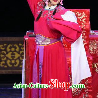 Chinese Sichuan Opera Young Lady Garment Costumes and Hair Accessories Sheng Si Pai Traditional Peking Opera Xiaodan Dress Actress Huang Yulan Apparels