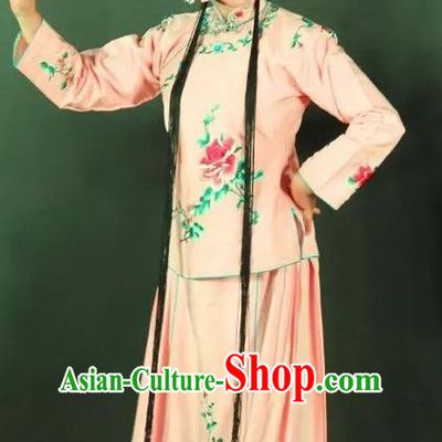 Chinese Sichuan Opera Young Beauty Garment Costumes and Hair Accessories Ma Qian Po Shui Traditional Peking Opera Actress Cui Qiaofeng Dress Hua Tan Apparels