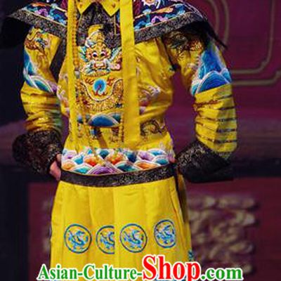 Xiang Jiuxiao Chinese Peking Opera Xiaosheng Garment Costumes and Headwear Beijing Opera Young Male Apparels Emperor Guangxu Clothing