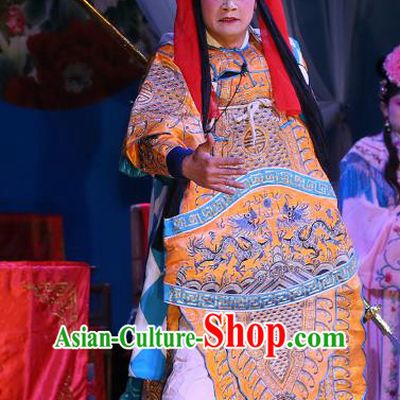 The Lotus Lantern Chinese Sichuan Opera General Armor Apparels Costumes and Headpieces Peking Opera Er Lang God Garment Clothing