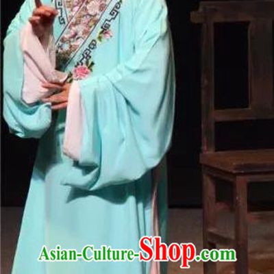 Mother of Mu Lian Chinese Sichuan Opera Xiaosheng Apparels Costumes and Headpieces Peking Opera Young Male Garment Clothing