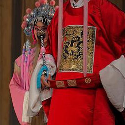 Drunkened Concubine Chinese Sichuan Opera Young Male Apparels Costumes and Headpieces Peking Opera Xiaosheng Garment Emperor Clothing