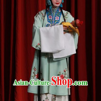 Chinese Beijing Opera Hua Tan Apparels Costumes and Headdress Da Bao Guo Er Jin Gong Traditional Peking Opera Noble Consort Dress Diva Li Yanfei Garment
