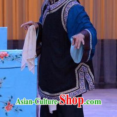 Chinese Beijing Opera Pantaloon Apparels Costumes and Headdress Da Ying Jie Lie Traditional Peking Opera Laodan Dress Dame Garment