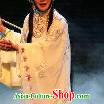 Chinese Beijing Opera Imperial Consort Apparels Costumes and Headpieces Mei Lan Ni Chang Traditional Peking Opera Goddess Dress Garment