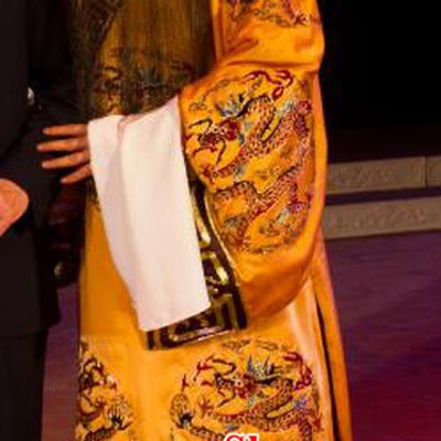 Mei Lan Ni Chang Chinese Peking Opera Emperor Tang Garment Costumes and Headwear Beijing Opera Elderly Male Apparels Laosheng Clothing