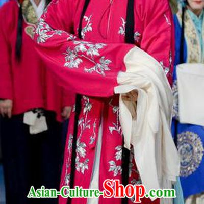 Chinese Beijing Opera Rich Mistress Apparels Costumes and Headdress The Unicorn Purse Traditional Peking Opera Actress Zhao Shouzhen Rosy Dress Garment