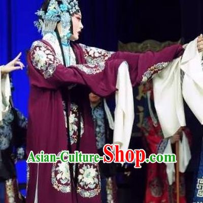 Chinese Beijing Opera Distress Maiden Apparels Costumes and Headdress The Mirror of Fortune Traditional Peking Opera Young Female Actress Dress Garment