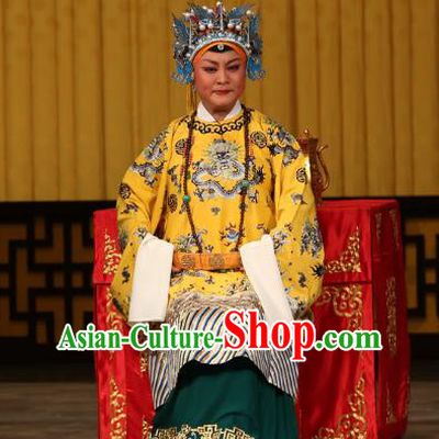 Chinese Beijing Opera Countess Apparels Costumes and Headdress A Honey Trap Traditional Peking Opera Noble Dame Dress Pantaloon Garment