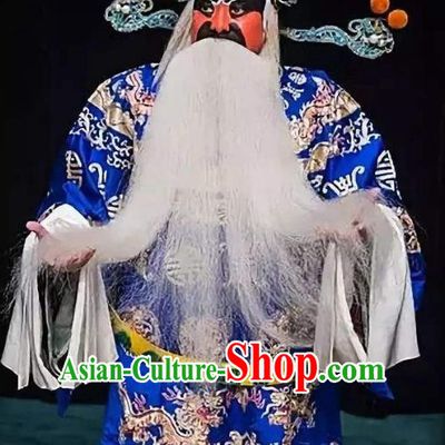 Anecdote of Wu Zetian Chinese Peking Opera Official Garment Costumes and Headwear Beijing Opera Elderly Minister Apparels Laosheng Clothing