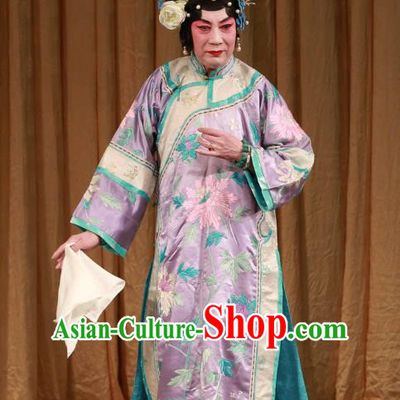 Chinese Beijing Opera Qing Dynasty Female Diva Apparels Costumes and Headdress Mei Yu Pei Traditional Peking Opera Dress Hua Tan Han Cuizhu Garment