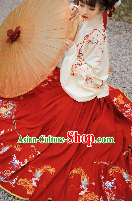 Chinese Ancient Nobility Lady Historical Costumes Ming Dynasty Garment Traditional Embroidered Hanfu Dress Chinese Ancient Nobility Lady Historical Costumes Ming Dynasty Garment Traditional Embroidered Hanfu Dress