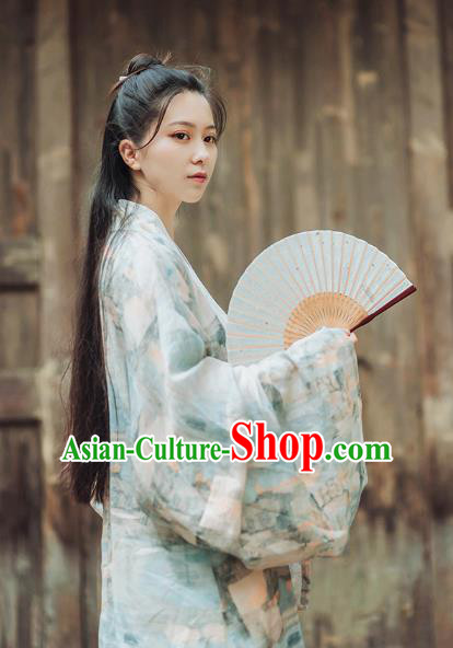 Chinese Ancient Female Swordsman Hanfu Dress Garment Traditional Historical Costumes Complete Set Chinese Ancient Female Swordsman Hanfu Dress Garment Traditional Historical Costumes Complete Set