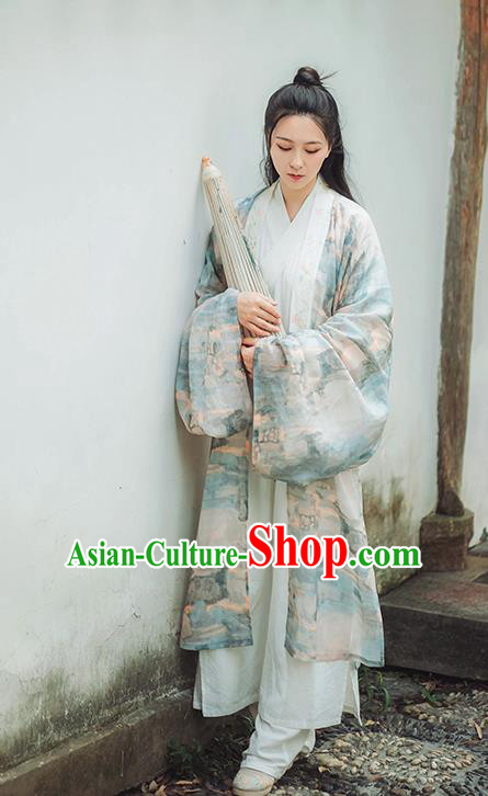 Chinese Ancient Female Swordsman Hanfu Dress Garment Traditional Historical Costumes Complete Set Chinese Ancient Female Swordsman Hanfu Dress Garment Traditional Historical Costumes Complete Set