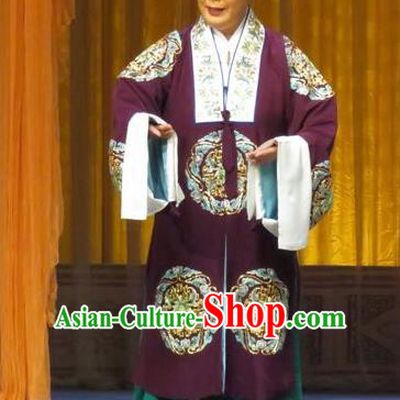 Chinese Hebei Clapper Opera Rich Dame Garment Costumes and Headdress The Story of Jade Bracelet Traditional Bangzi Opera Pantaloon Dress Elderly Female Apparels