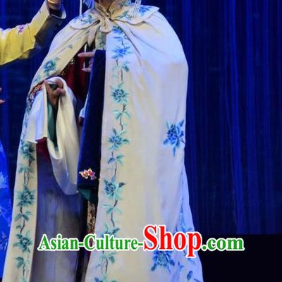 Chinese Jin Opera Young Mistress Garment Costumes and Headdress Tao Jin An Traditional Shanxi Opera Actress Dress Madam Apparels