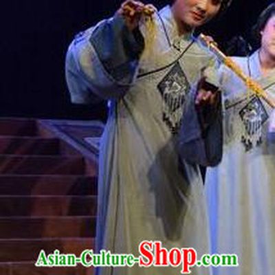 Chinese Jin Opera Court Maid Garment Costumes and Headdress Madam Ruyi Traditional Shanxi Opera Servant Girl Dress Young Lady Apparels