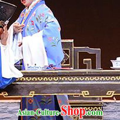 Chinese Jin Opera Mistress Garment Costumes and Headdress Ba Ersi Yu Shi Traditional Shanxi Opera Dame Dress Apparels
