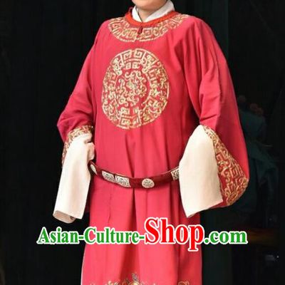 Chinese Shanxi Opera Xiaosheng Apparels Costumes and Headpieces Traditional Jin Opera Young Male Garment Number One Scholar Clothing