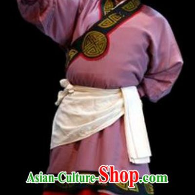 Lan Ke Mountain Chinese Shanxi Opera Beadle Apparels Costumes and Headpieces Traditional Jin Opera Clown Garment Figurant Clothing
