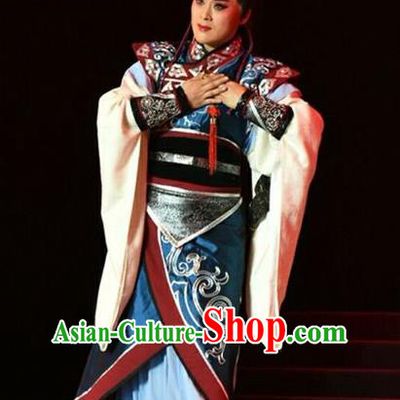 Zhen Luo Nv Chinese Shanxi Opera Scholar Apparels Costumes and Headpieces Traditional Jin Opera Young Male Garment Prince Cao Zhi Clothing