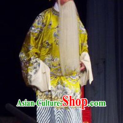 The Romance of Hairpin Chinese Qu Opera Laosheng Apparels Costumes and Headpieces Traditional Henan Opera Elderly Male Garment Governor Qian Zaihe Clothing