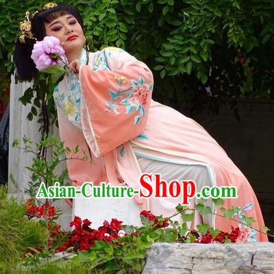 Chinese Henan Opera Noble Lady Shi Xiangyun Garment Costumes and Headdress Huang Ye Hong Lou Traditional Qu Opera Hua Tan Apparels Actress Dress