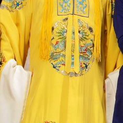 Diao Man Gong Zhu Gan Fu Ma Chinese Guangdong Opera Emperor Apparels Costumes and Headpieces Traditional Cantonese Opera Elderly Male Garment Monarch Clothing