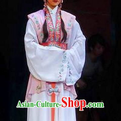 Chinese Cantonese Opera Maid Lady Garment Diao Man Gong Zhu Gan Fu Ma Costumes and Headdress Traditional Guangdong Opera Servant Girl Apparels Xiaodan Dress