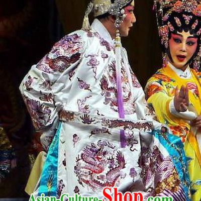 Diao Man Gong Zhu Gan Fu Ma Chinese Guangdong Opera Prince Consort Apparels Costumes and Headpieces Traditional Cantonese Opera Young Male Garment Clothing
