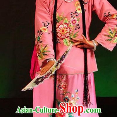 Chinese Sichuan Opera Highlights Diva Yelu Hanyan Garment Costumes and Headdress Shoot Eagle Traditional Peking Opera Actress Dress Hua Tan Rosy Apparels