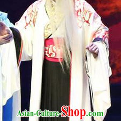 Gao Emperor of Han Chinese Guangdong Opera Elderly Male Apparels Costumes and Headpieces Traditional Cantonese Opera Laosheng Garment Lord Liu Bang Clothing