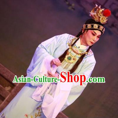 Chinese Guangdong Opera Childe Jia Baoyu Apparels Costumes and Headwear Traditional Cantonese Opera Young Male Garment Xiaosheng Clothing