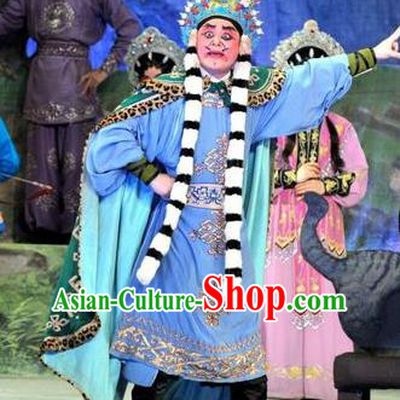 The Sword Chinese Guangdong Opera Lord Apparels Costumes and Headwear Traditional Cantonese Opera Duke Garment King Clothing