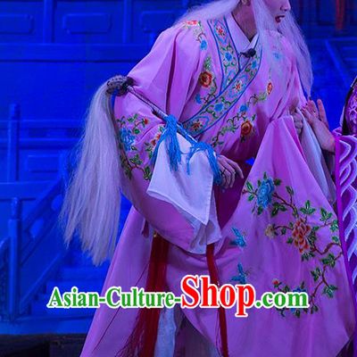 Wu Suo Dong Gong Chinese Guangdong Opera Eunuch Apparels Costumes and Headwear Traditional Cantonese Opera Palace Servant Garment Clothing