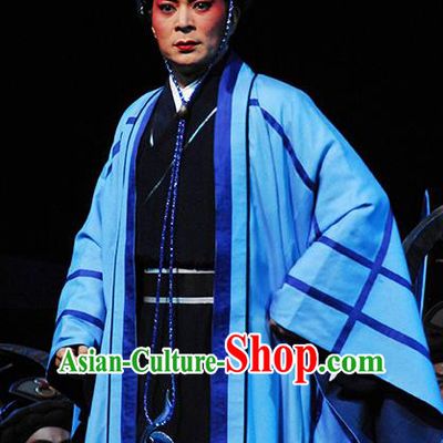 Nan Yue Gong Ci Chinese Guangdong Opera Monarch Zhao Tuo Apparels Costumes and Headwear Traditional Cantonese Opera Duke Garment King Clothing