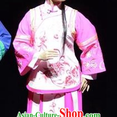 Chinese Historical Drama Thirteen Trades Monopoly Ancient Actress Garment Qing Dynasty Young Mistress Wu Yunying Costumes and Headdress Traditional Rosy Dress Apparels