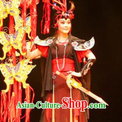 Chinese Historical Drama Princess Hu Die Ancient Swordswoman Sha Yao Garment Costumes Traditional Ethnic Girl Dance Dress Apparels and Headdress