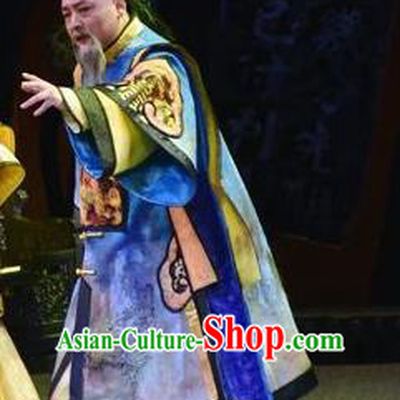 Chinese Traditional Qing Dynasty Official Apparels Costumes Historical Drama Jia Wu Ji Ancient  Admiralty Minister Garment Li Hongzhang Clothing and Headwear